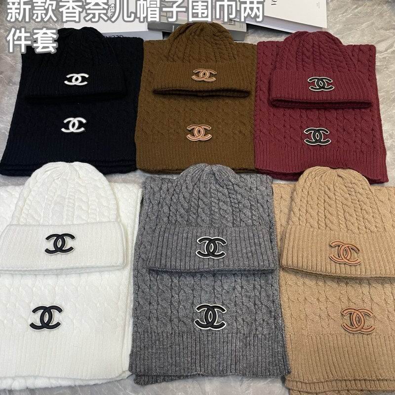 Chanel Scarf Hat hm02